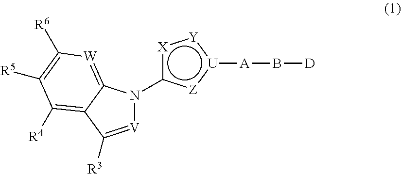 Indazole- and pyrrolopyridine-derivative and pharmaceutical use thereof