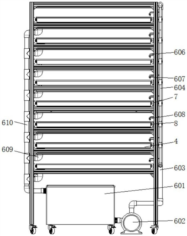 Novel planting frame and system for high-density vertical planting and seedling raising