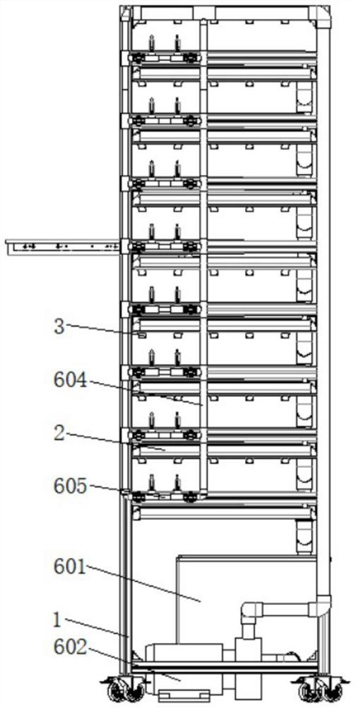 Novel planting frame and system for high-density vertical planting and seedling raising