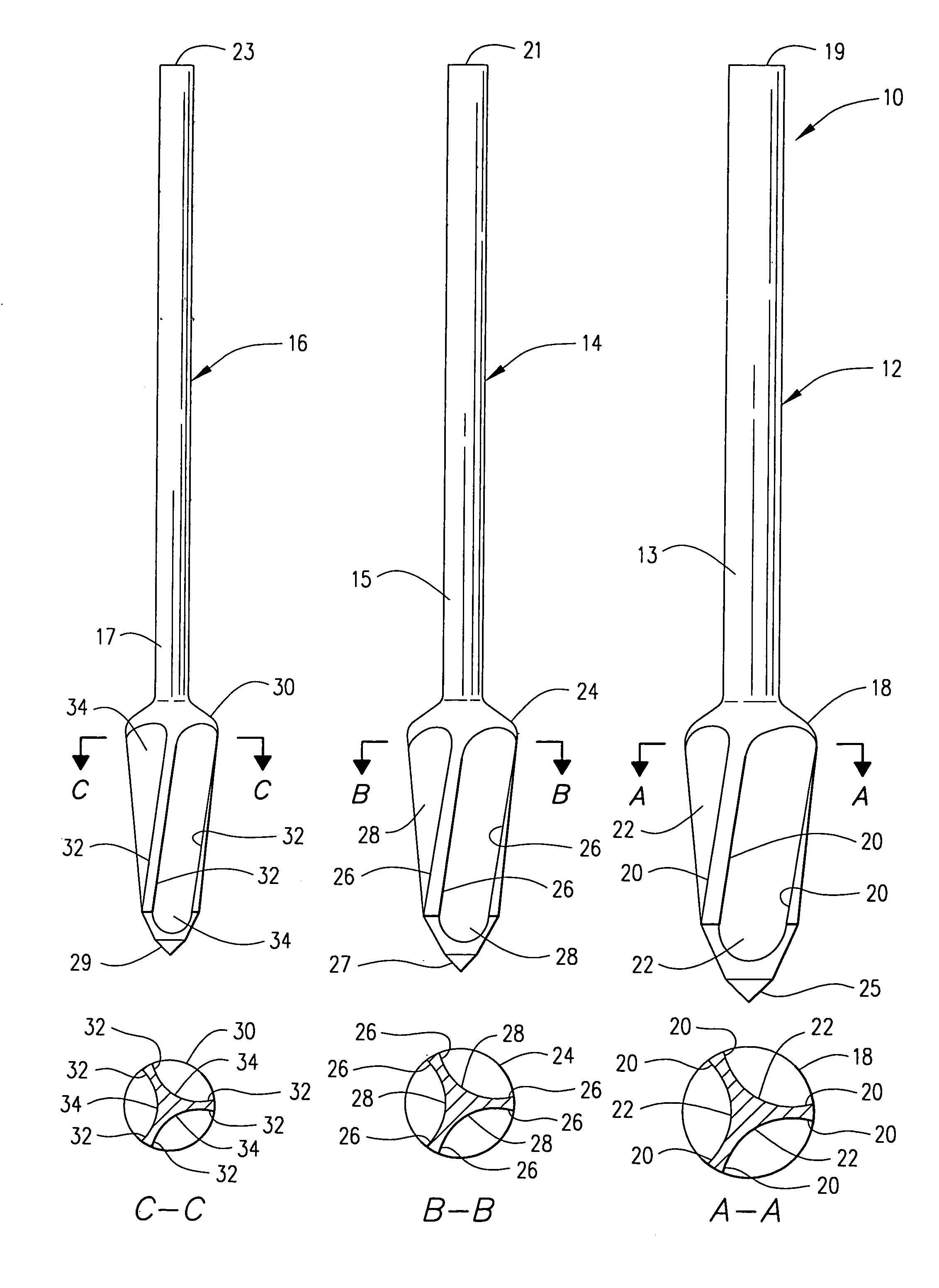 Endodontic instrument set and method of using the same