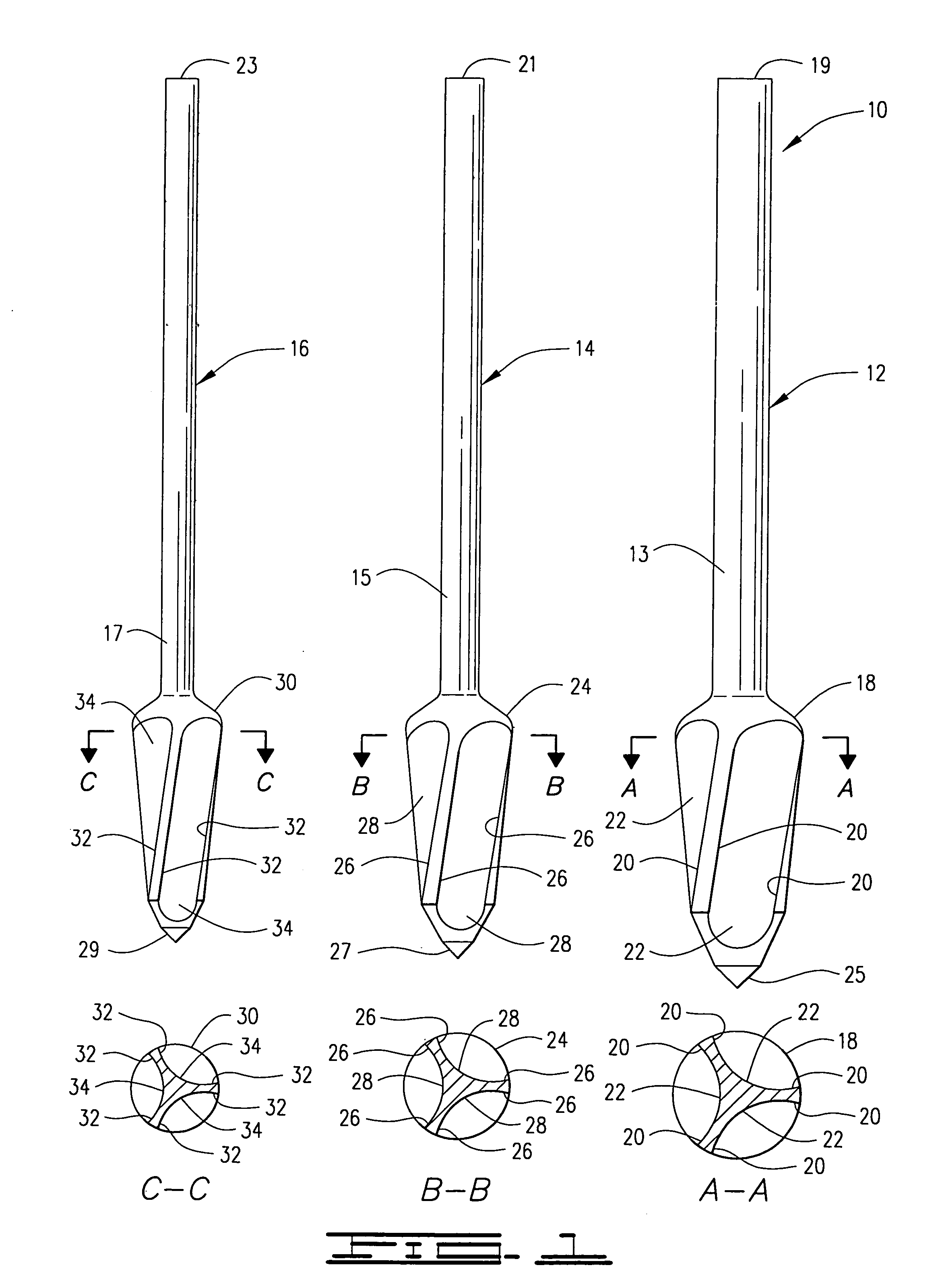 Endodontic instrument set and method of using the same