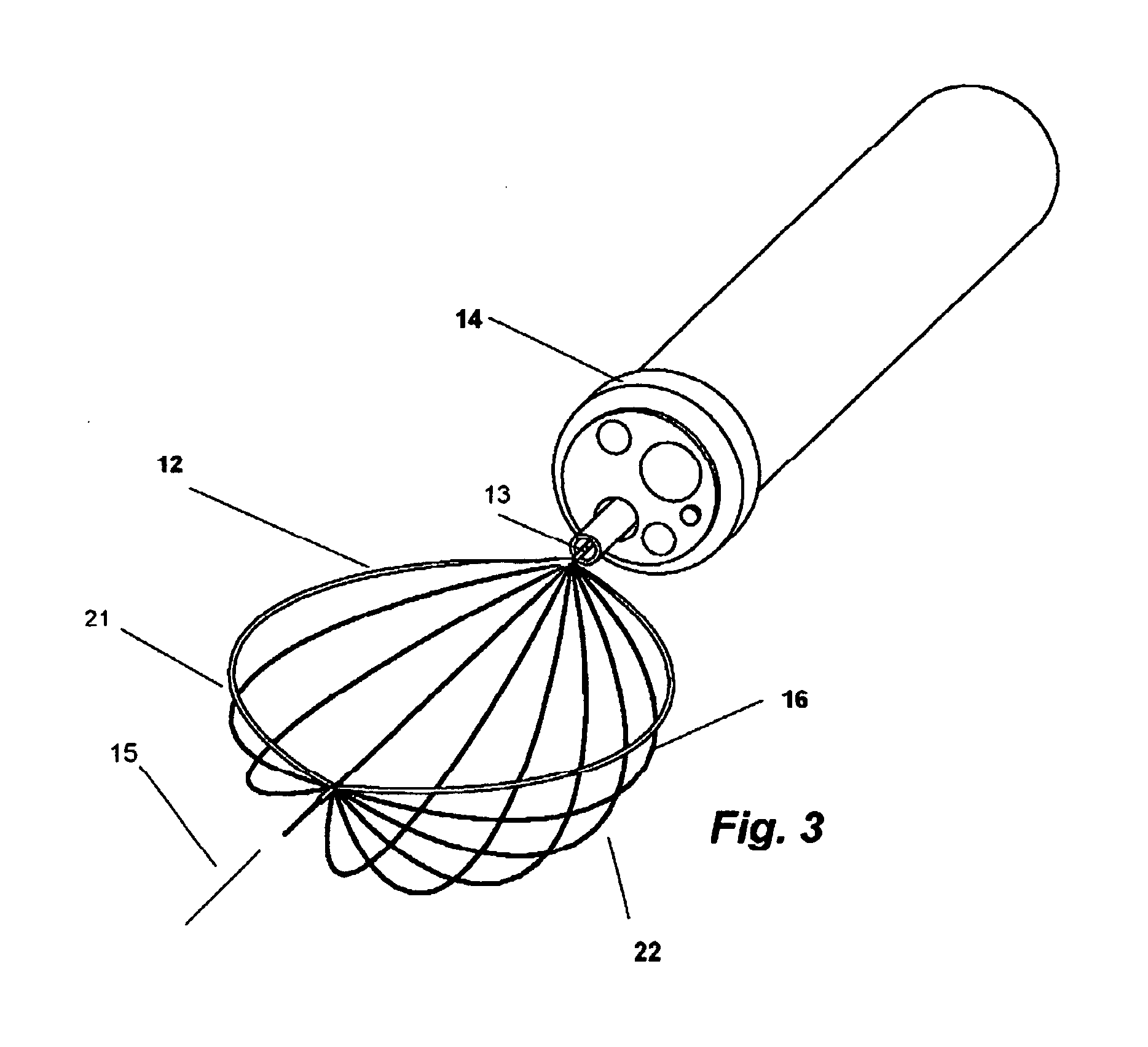 Surgical retrieval device radially deployable from collapsed position to a snare or cauterization loop
