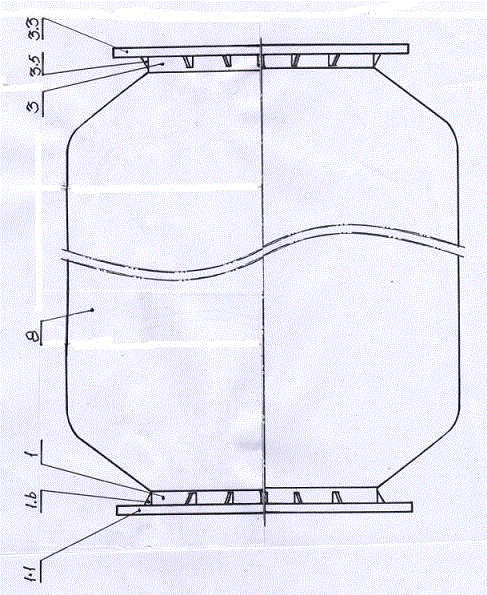 Design method of a self-floating armored mud discharge pipe and its mud discharge pipe