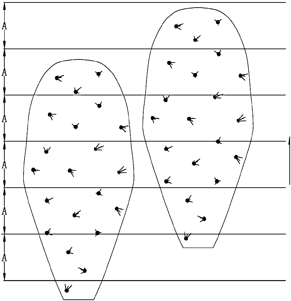 Method and device for removing thorns of cactus by utilizing laser