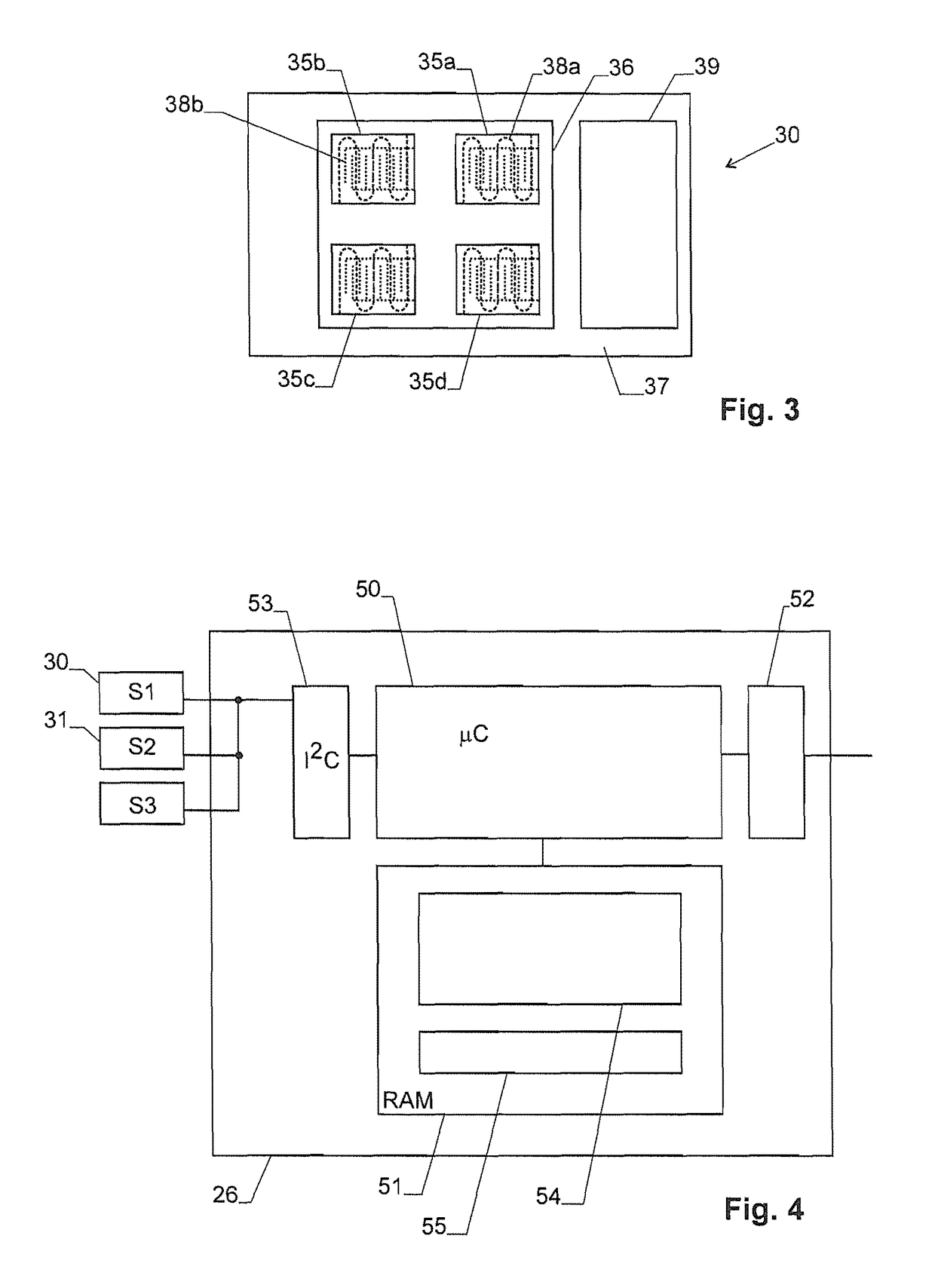 Portable sensor device with a gas sensor and low-power mode