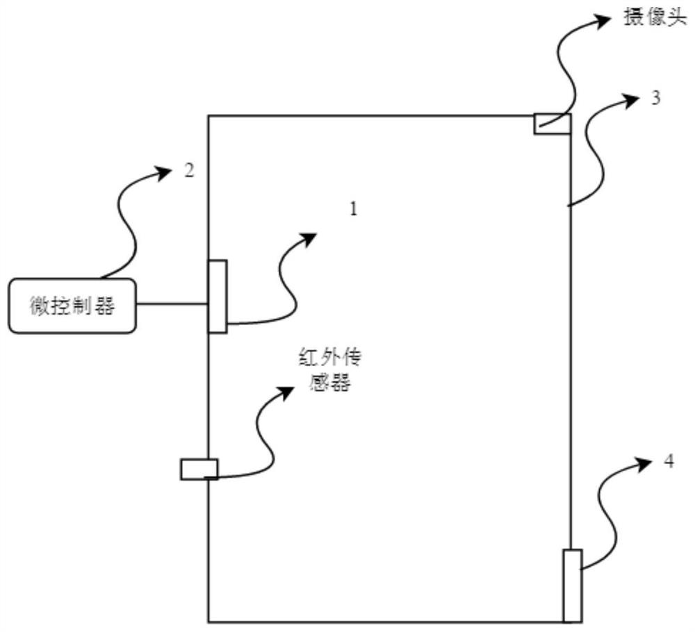 Control component of public equipment