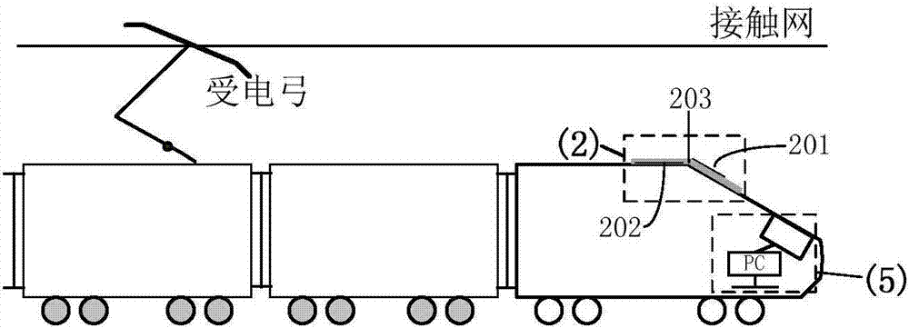 High-speed train energy-saving resistance reducing method and device