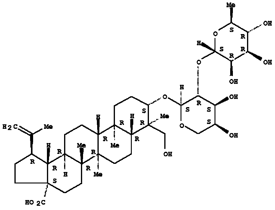 Application of pulsatilla saponin A3 in inhibiting growth of multi-drug-resistant Providencia rettgeri