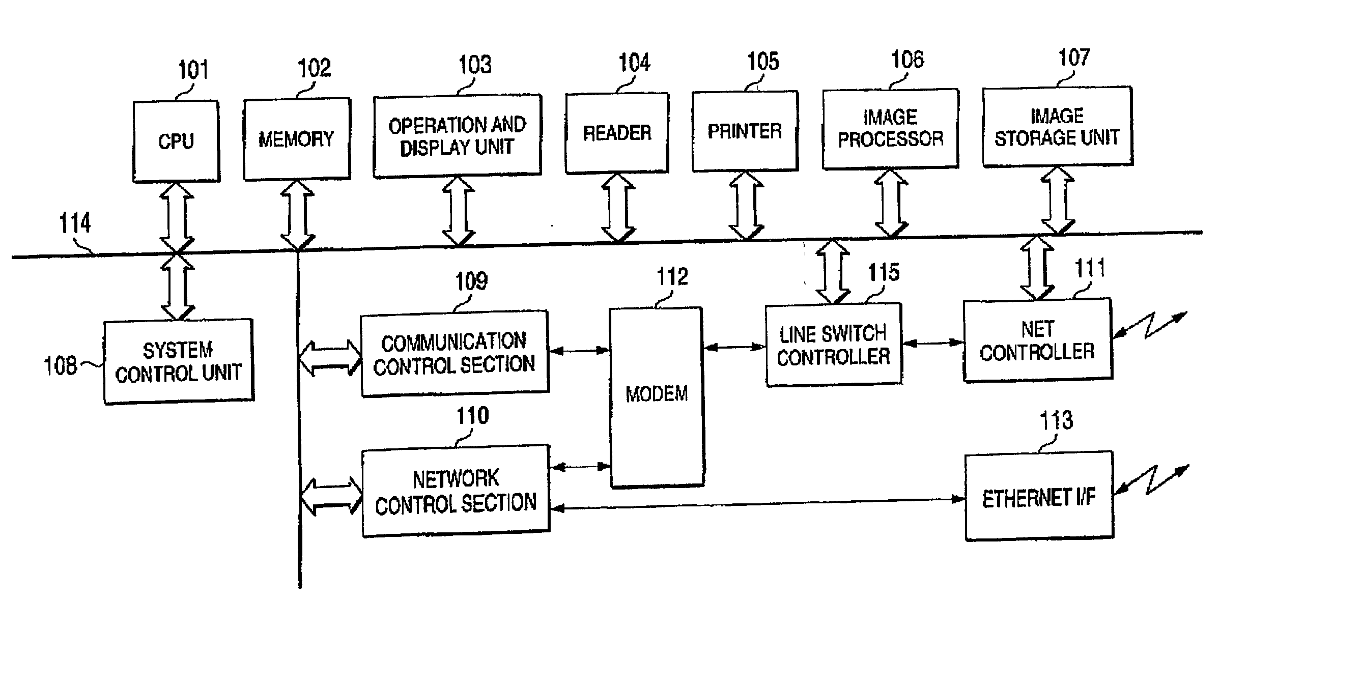 Communication control method of internet facsimile and internet facsimile