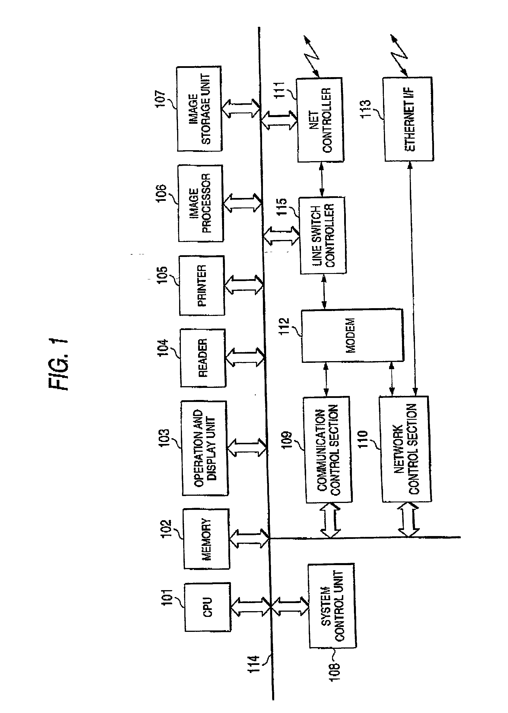 Communication control method of internet facsimile and internet facsimile