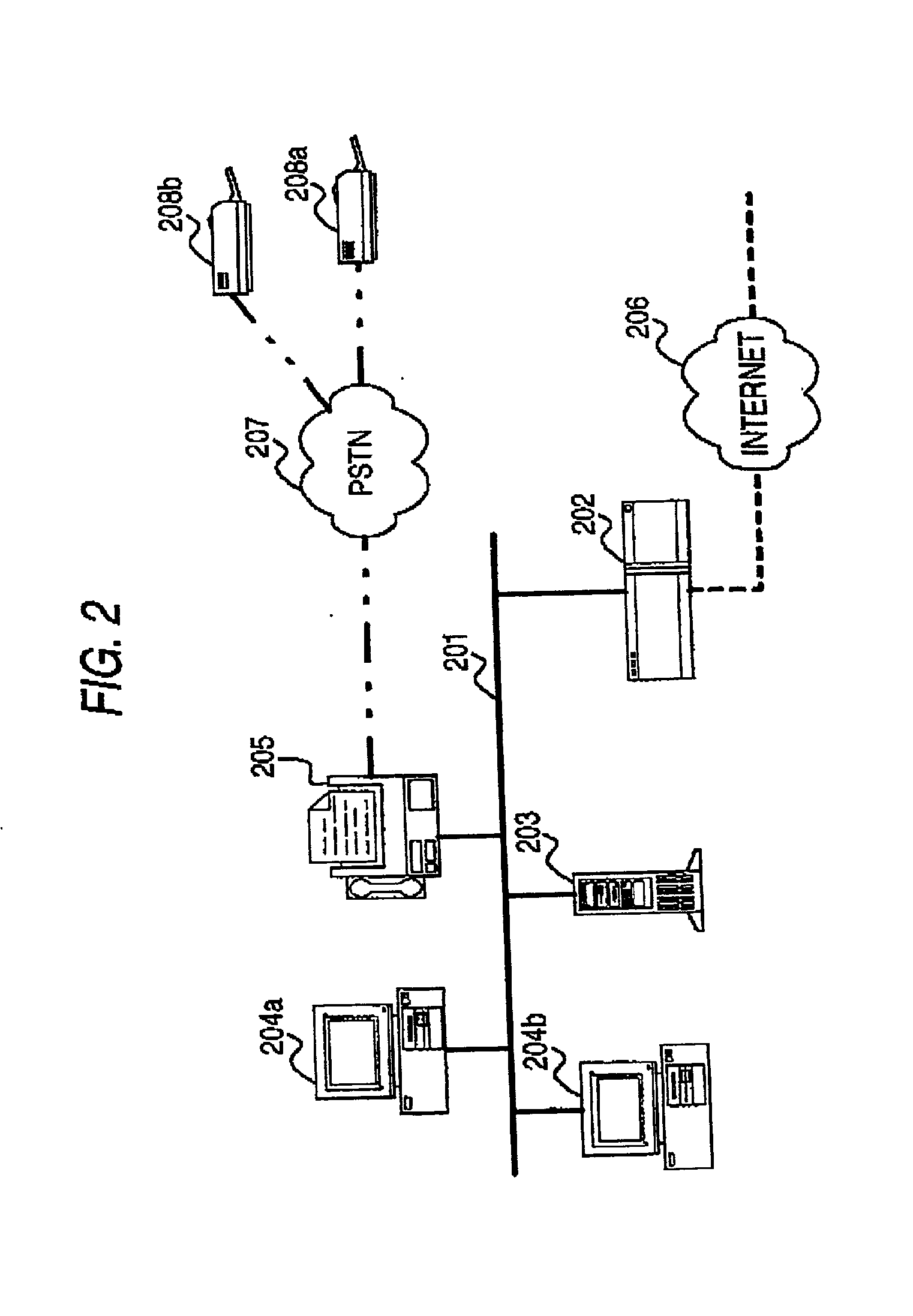 Communication control method of internet facsimile and internet facsimile