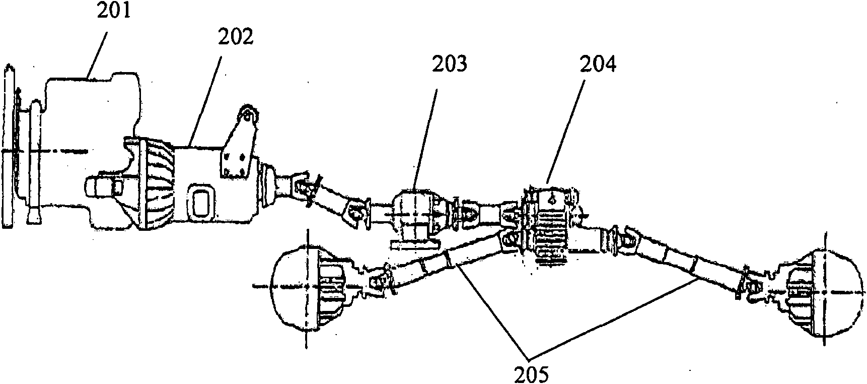 Vehicle for transporting loads