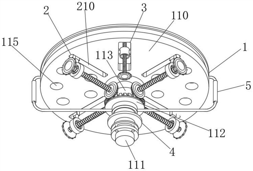 Rotary table tool clamp