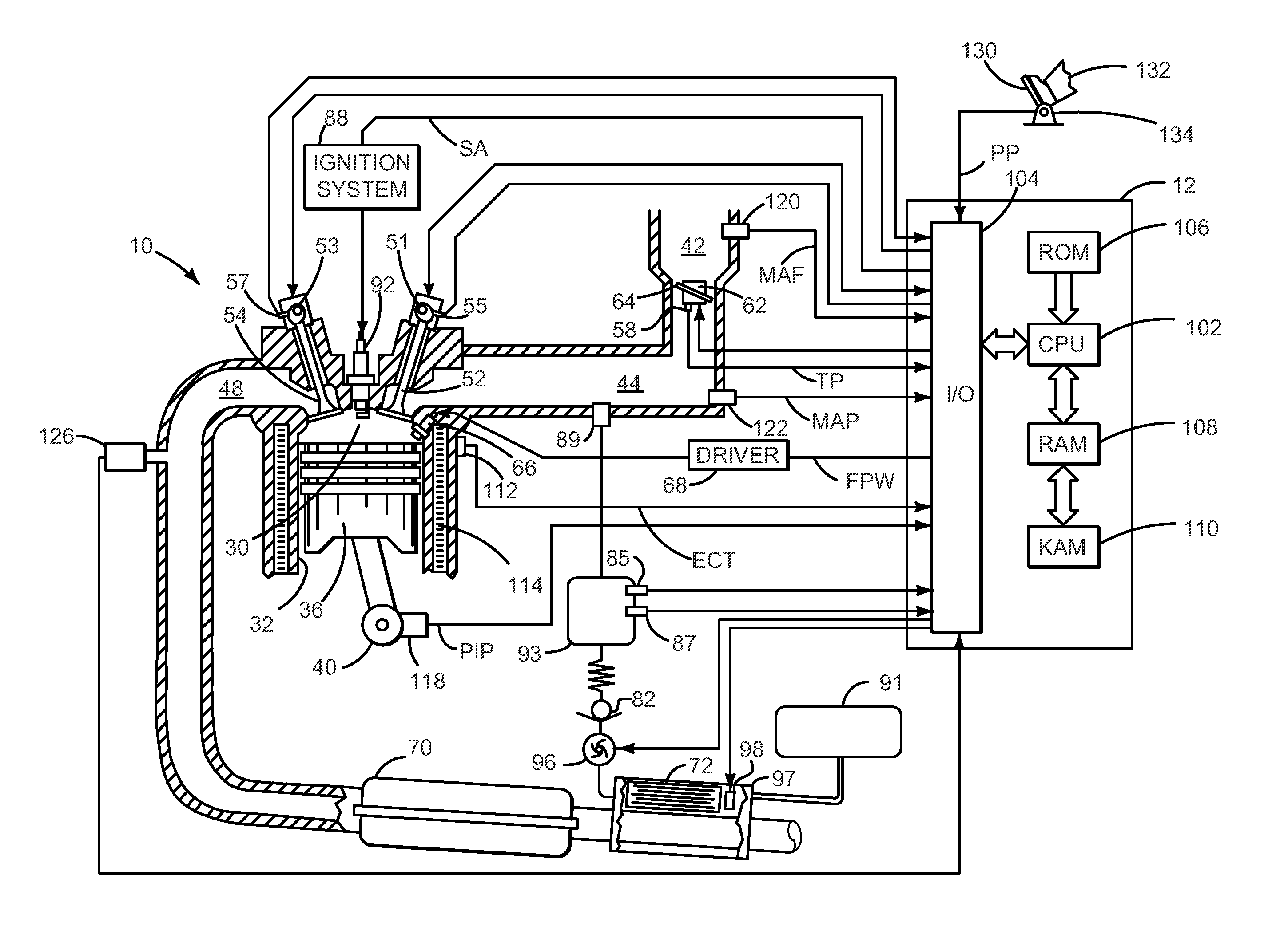 Method for operating an engine