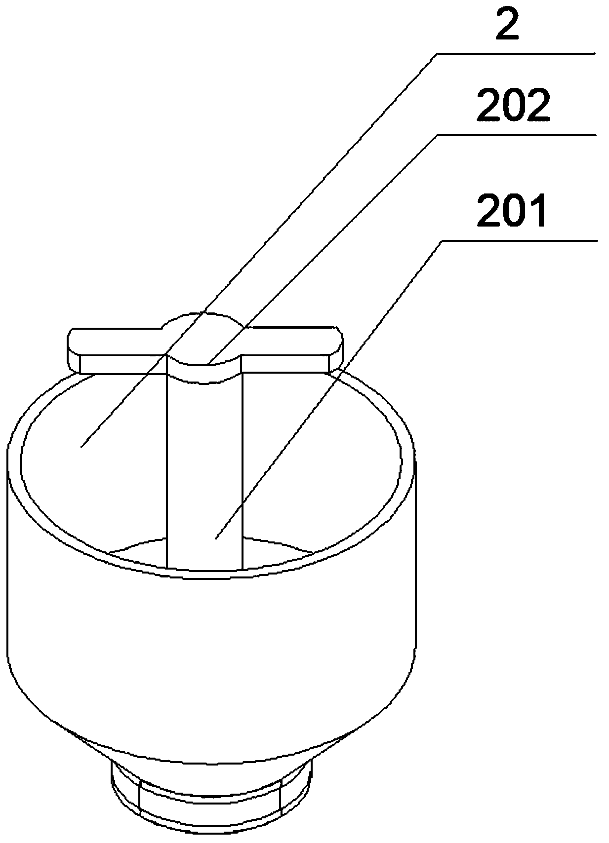 Automatic feeding mechanism for plastic pipe production