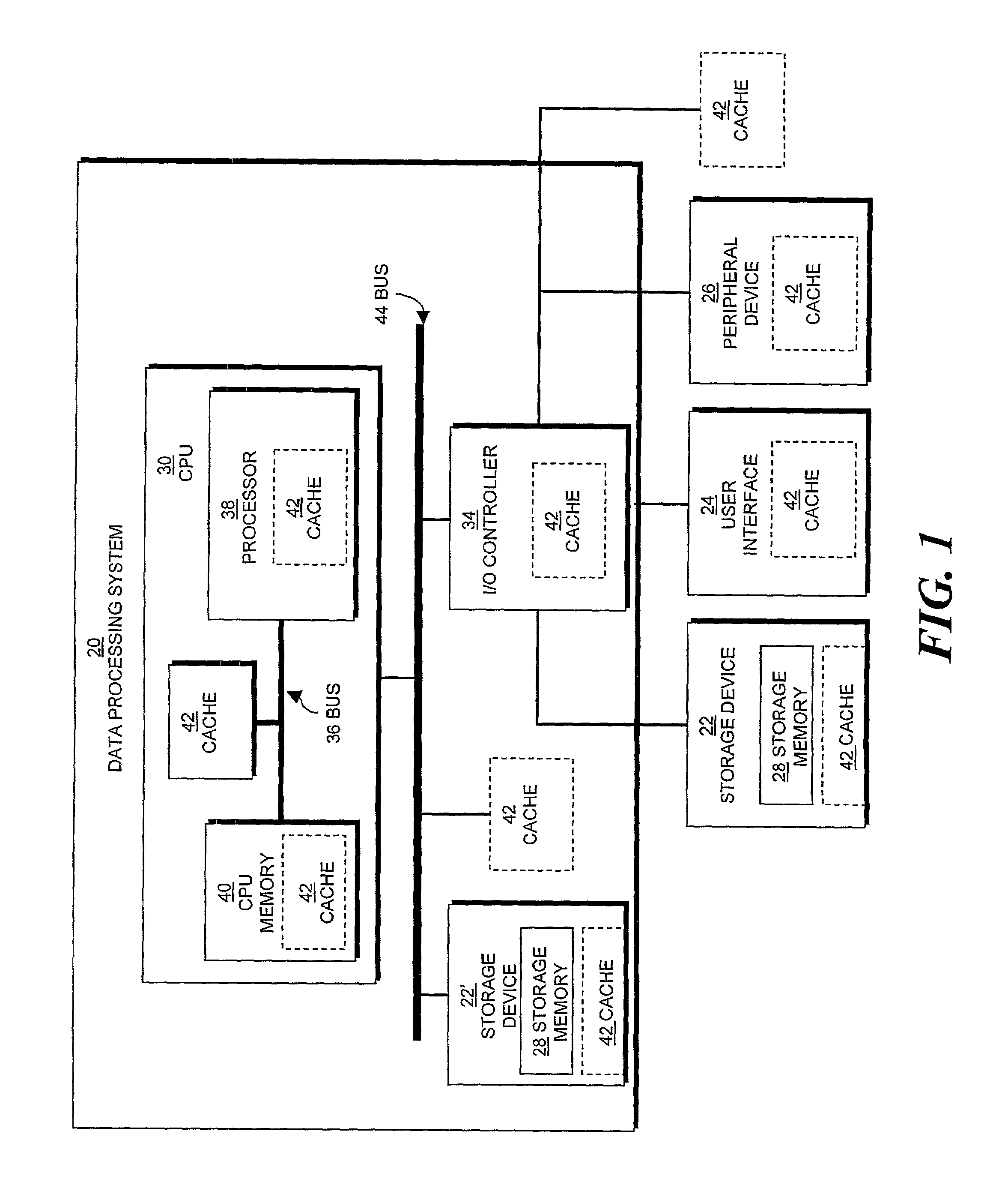 Cache system and method for generating uncached objects from cached and stored object components