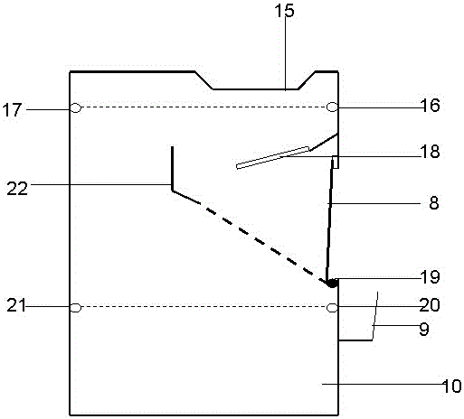 A method for automatic sorting and collection of smart identification cards