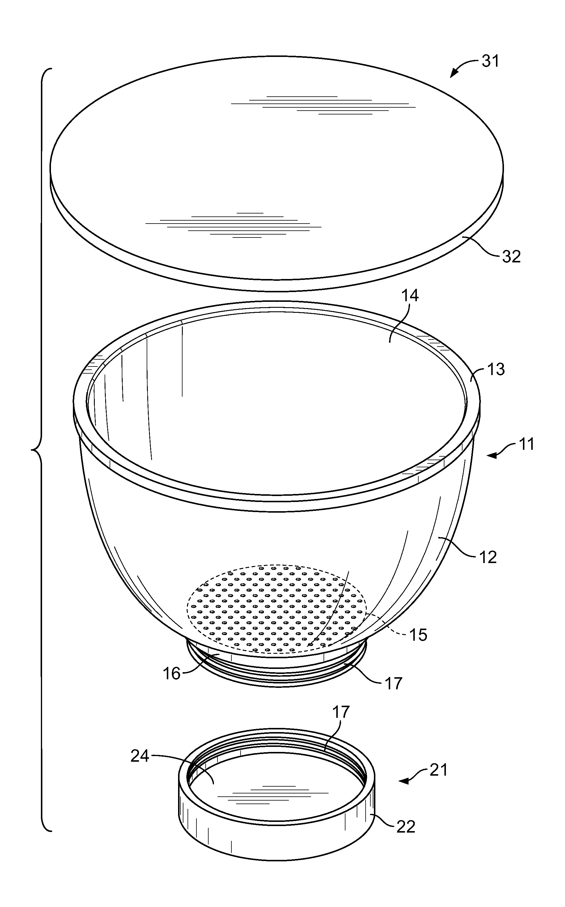 Multifunction Strainer and Bowl