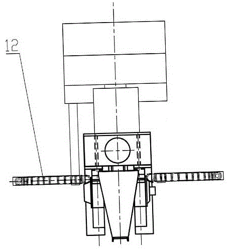 Crane with curve motion function