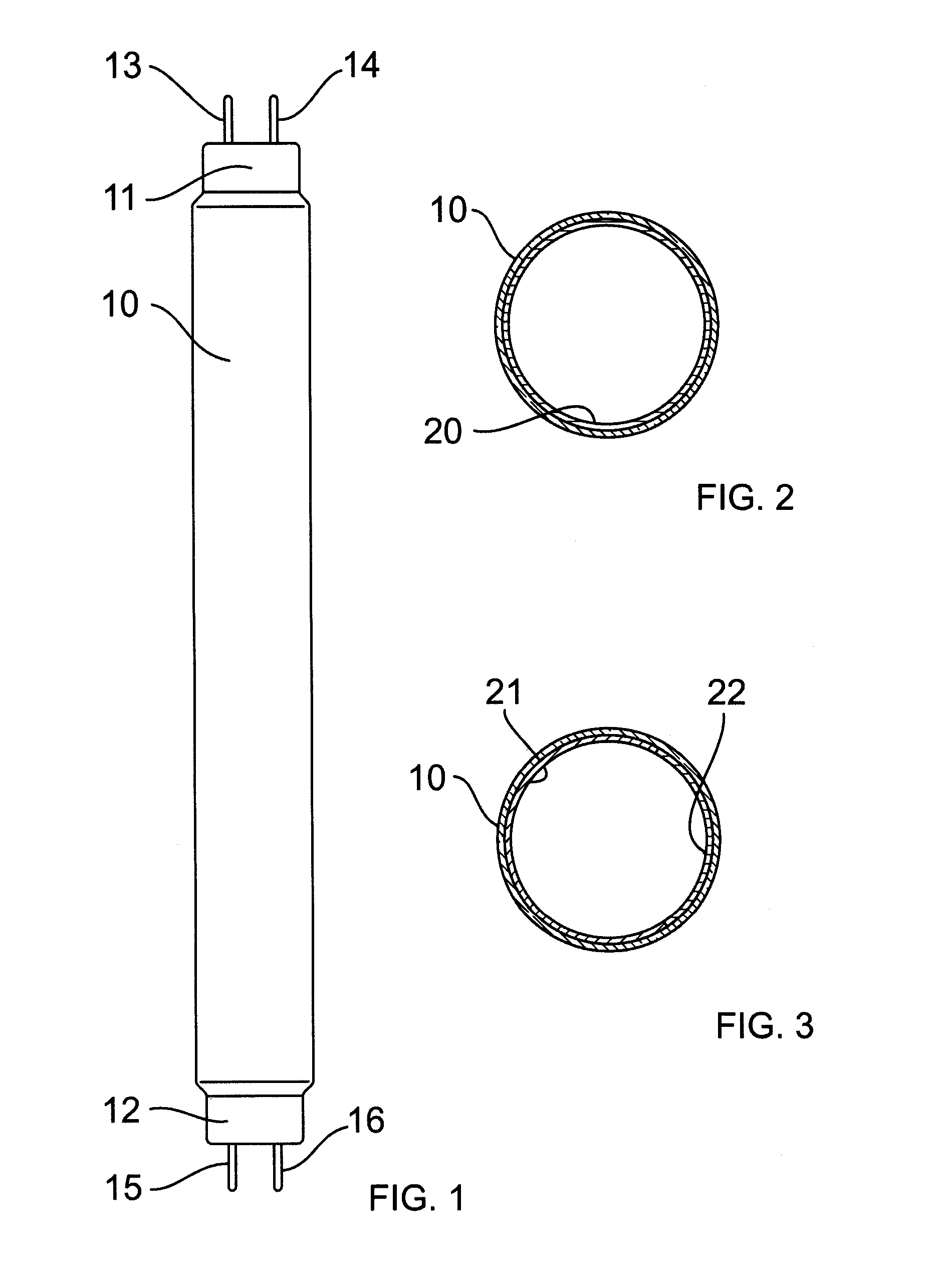 Fluorescent lamp for stimulating previtamin d3 production