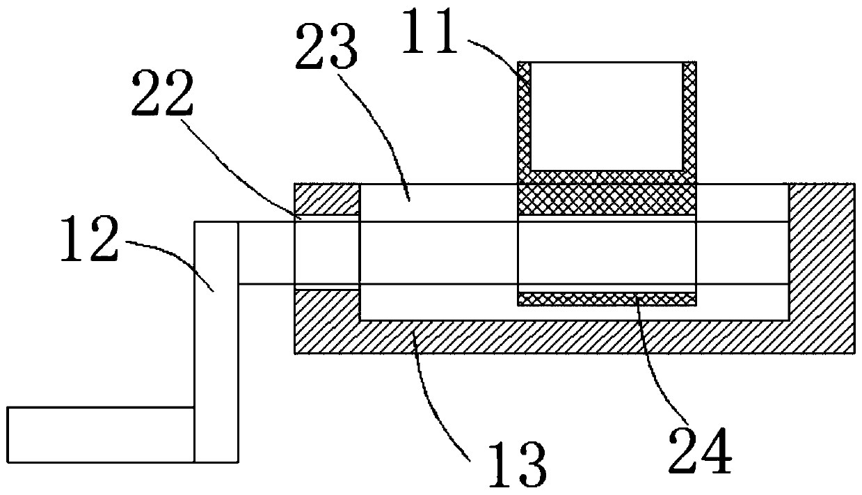 A support device for an industrial robot