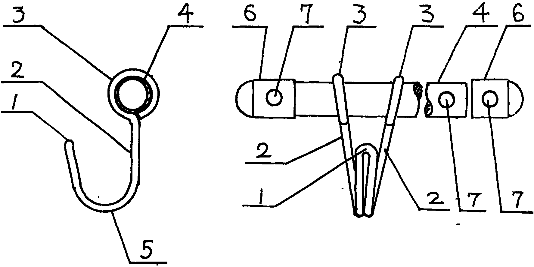 Stable positioning hanger