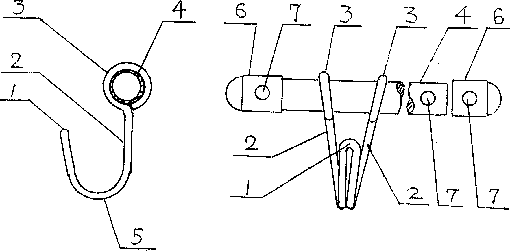 Stable positioning hanger