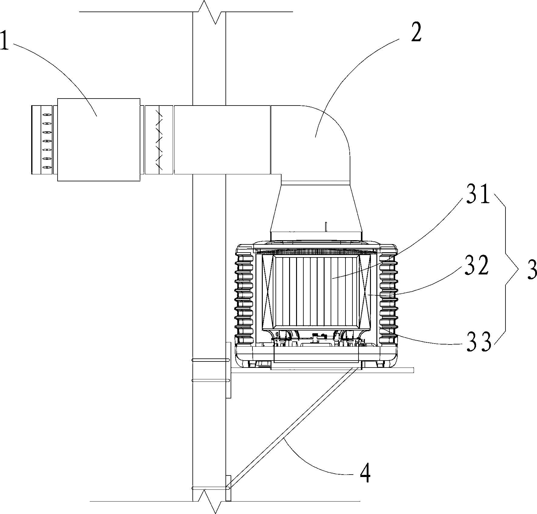 Evaporative type cooling fresh air system and method of adjusting indoor temperature and humidity by using same