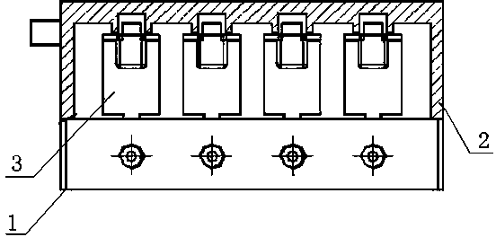 Highly integrated eight-connected valve for electronic control air-suspension of vehicle