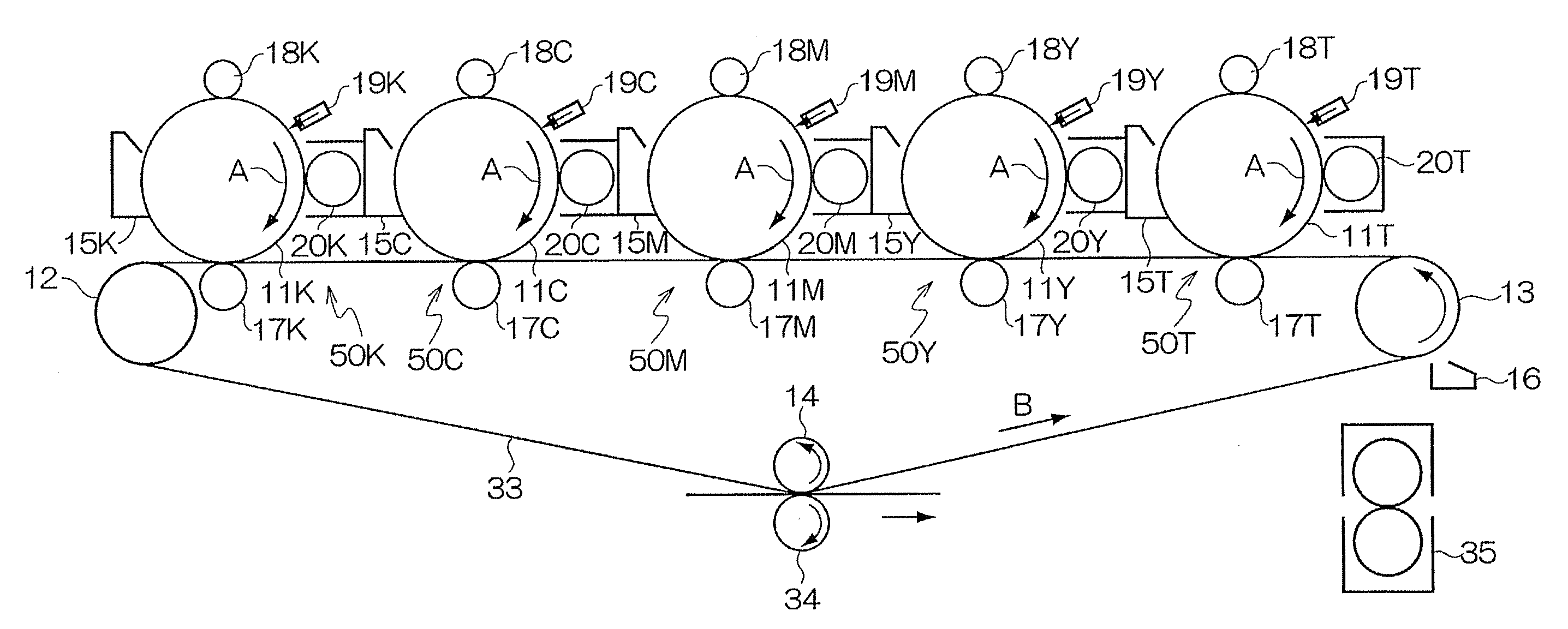 Developer for developing electrostatic latent image, developer cartridge for developing electrostatic latent image, process cartridge, and image formation apparatus