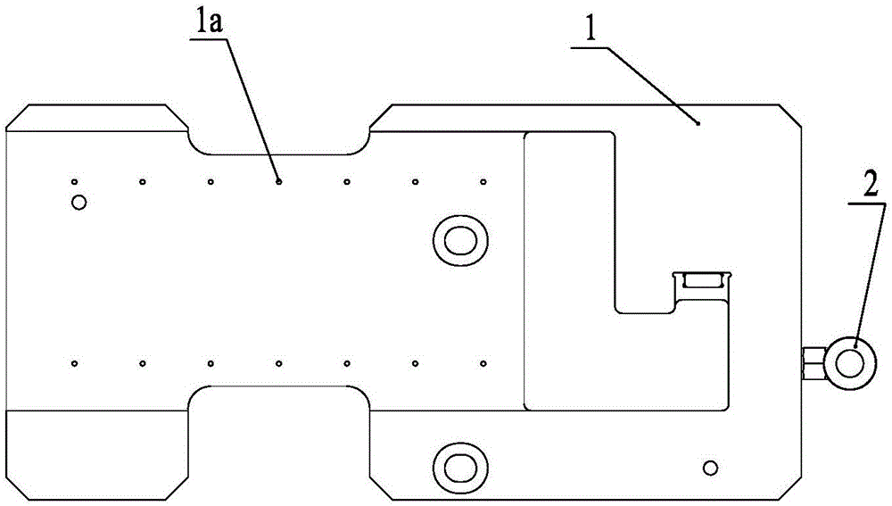 Workpiece adsorption platform