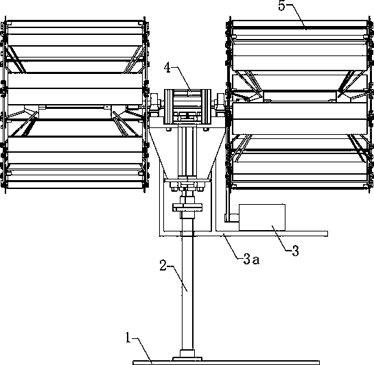 A rotary electric winding device for textile