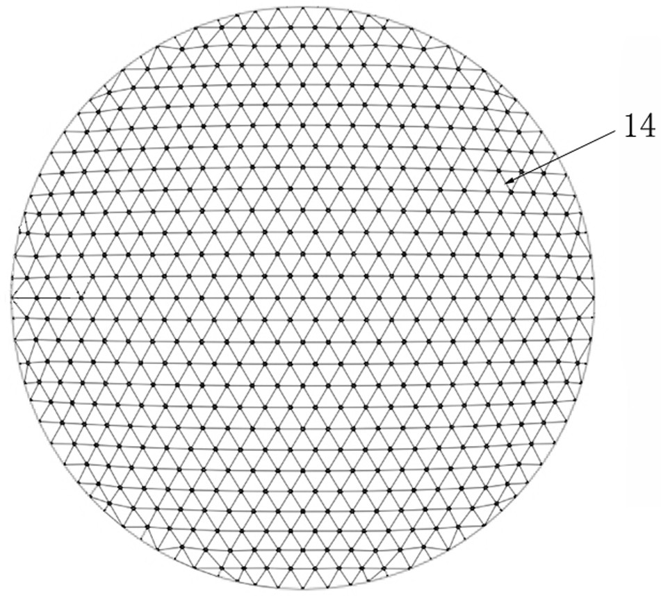 Jacking installation method for large-span single-layer aluminum alloy circular reticulated shell