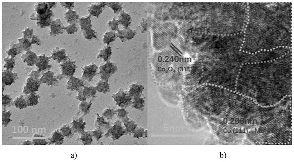 A carbon-coated janus structure metal/metal oxide composite catalyst and its preparation and application
