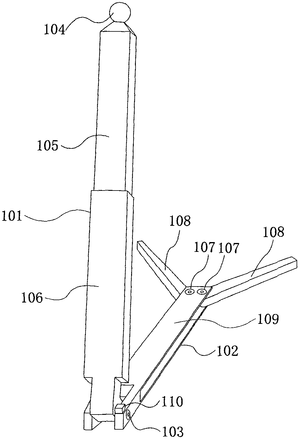 Lifting support for portable electronic device and portable electronic device