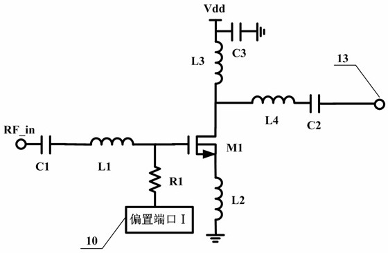 On-chip CMOS power amplifier with temperature compensation function