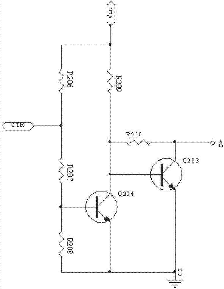 Remote turn-off control signal receiving circuit