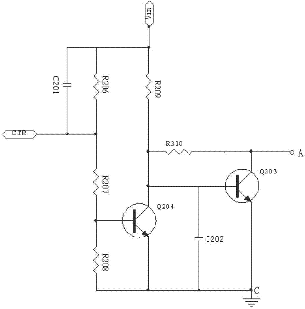 Remote turn-off control signal receiving circuit