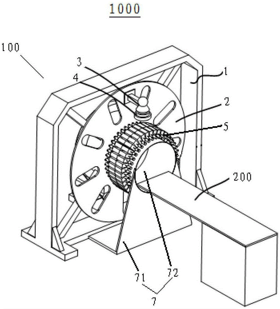 Radiation therapy equipment and radiation therapy system having same