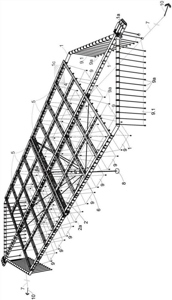 Combinable lifting type net cage