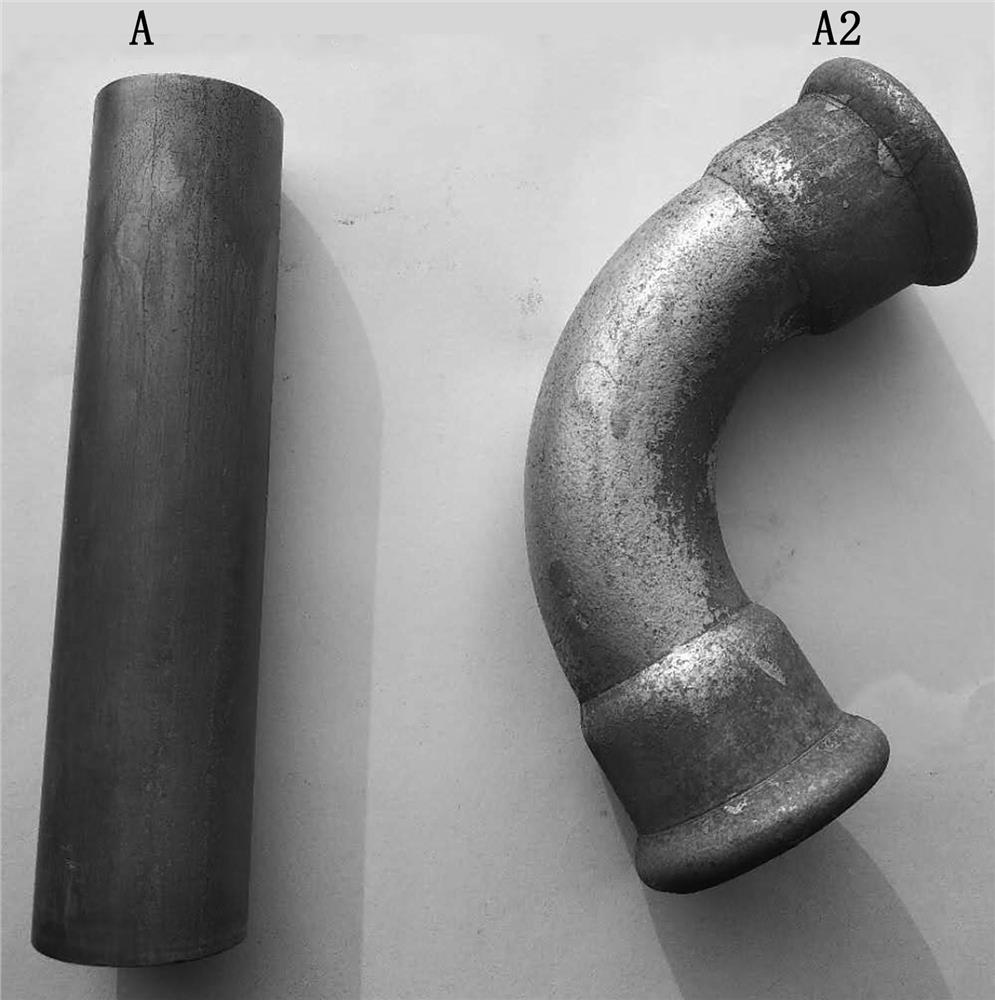 Mechanical galvanized carbon steel clamping type pipe fittings and its preparation process