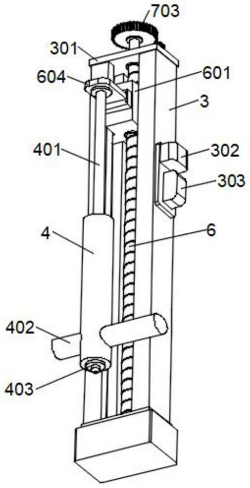 Gauze tensile detection device suitable for spinning processing