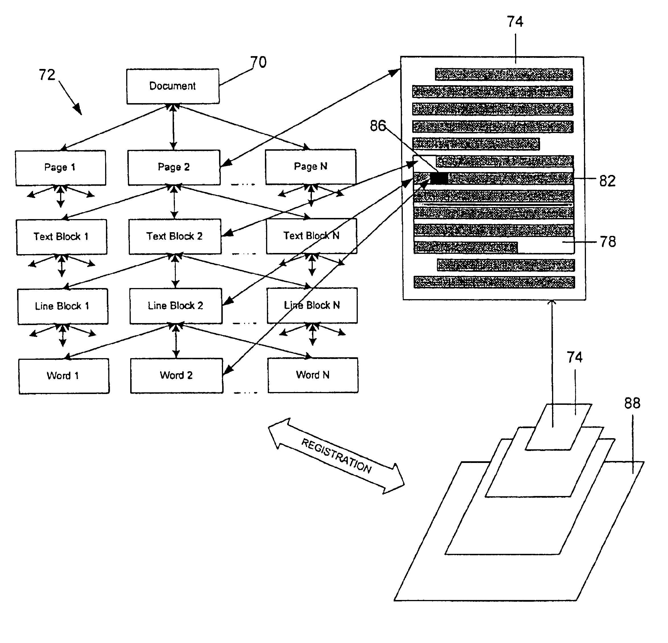Method and system for browsing a low-resolution image