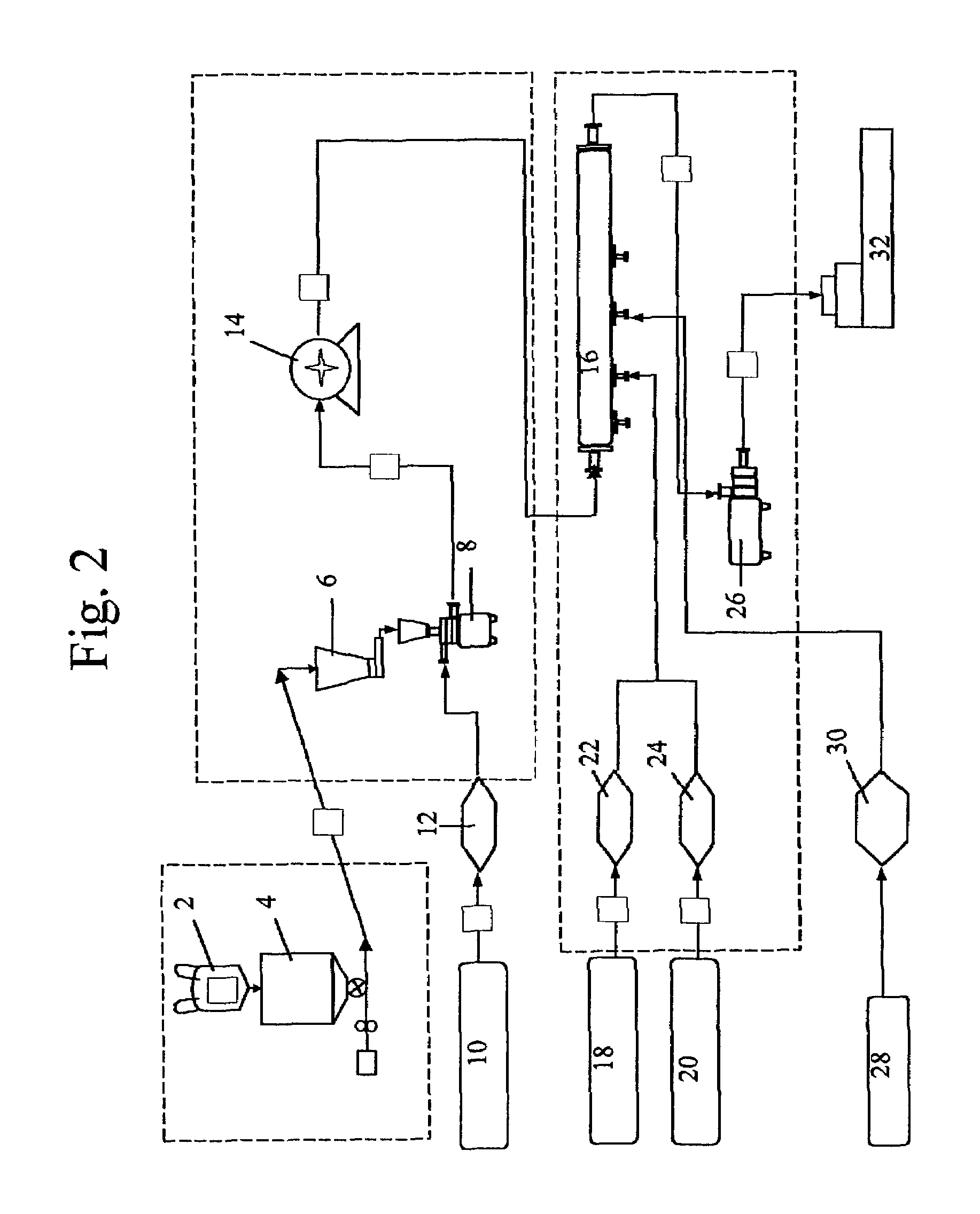 System and method for on-line mixing and application of surface coating compositions for food products