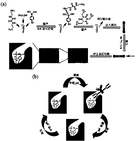 Biomimetic monolithic material with affine selectivity similar to that of protein A and preparation method and application thereof