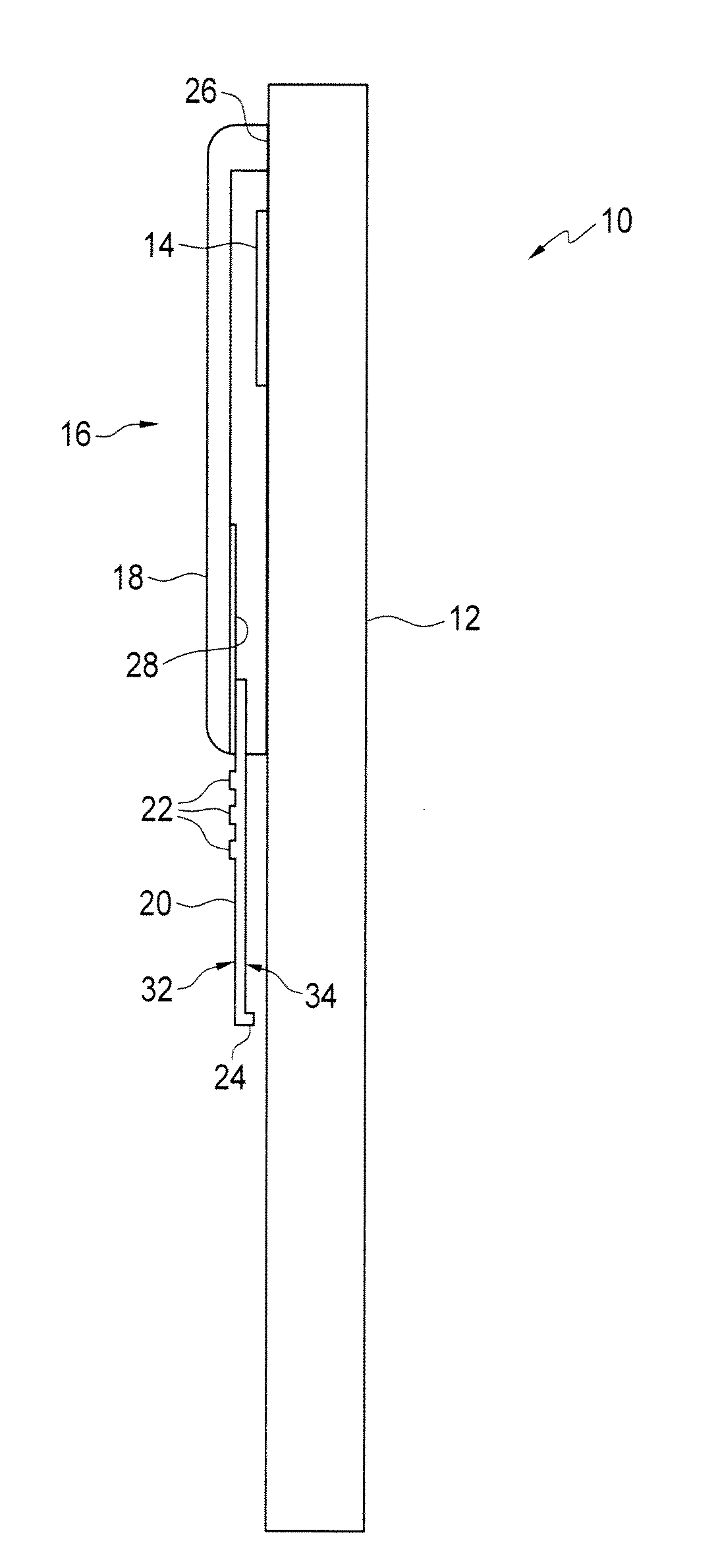 Device, Method and System for Detecting Nuclear Radiation Levels