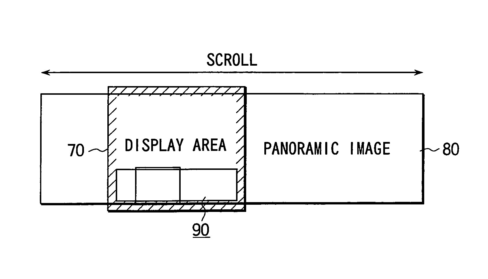 Image reproduction apparatus with panoramic mode based on aspect ratio