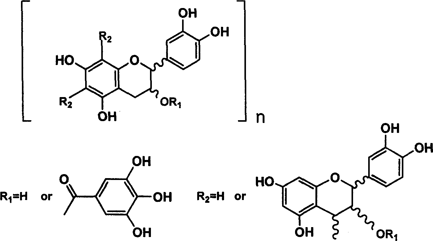 Method of preparing oligomeric proanthocyanidins