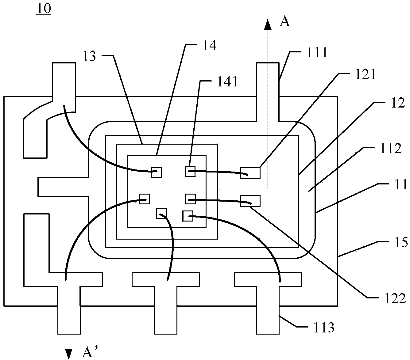 Integrated circuit module applied to switching type adjuster