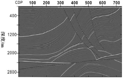 Full-waveform velocity modeling inversion method based on geologic model constraints